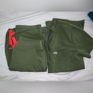 Dark olive - xxsp yola and xxs catarina top